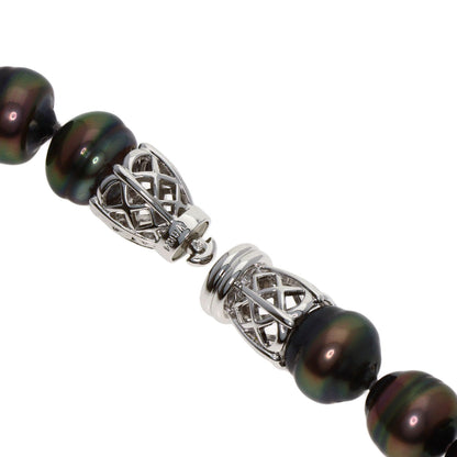TASAKI Baroque pearl Pearl Necklace K14 White Gold Ladies [Used]