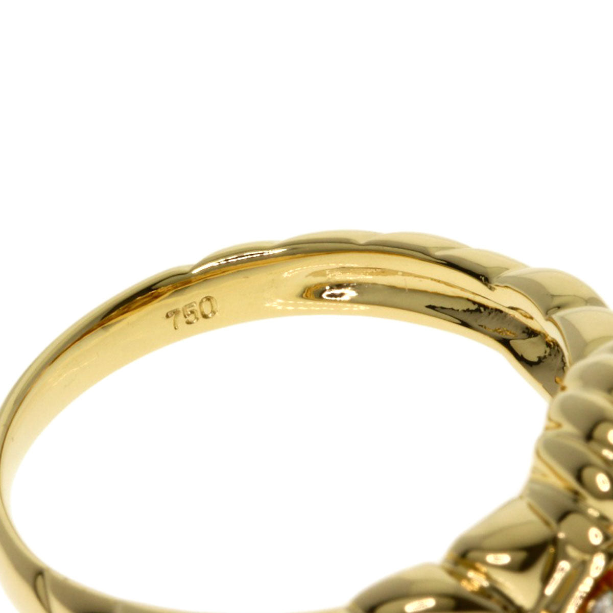 ディオール パール 真珠 ダイヤモンド リング・指輪 K18イエローゴールド レディース 【中古】【Dior】