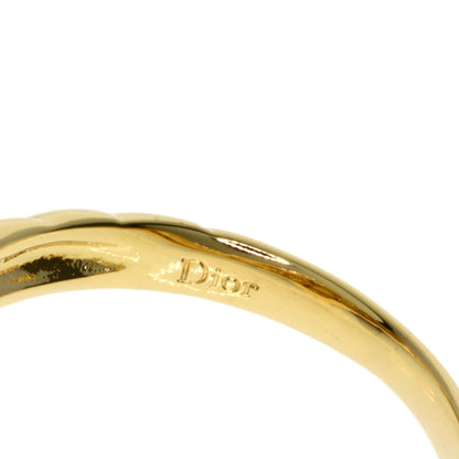 ディオール パール 真珠 ダイヤモンド リング・指輪 K18イエローゴールド レディース 【中古】【Dior】