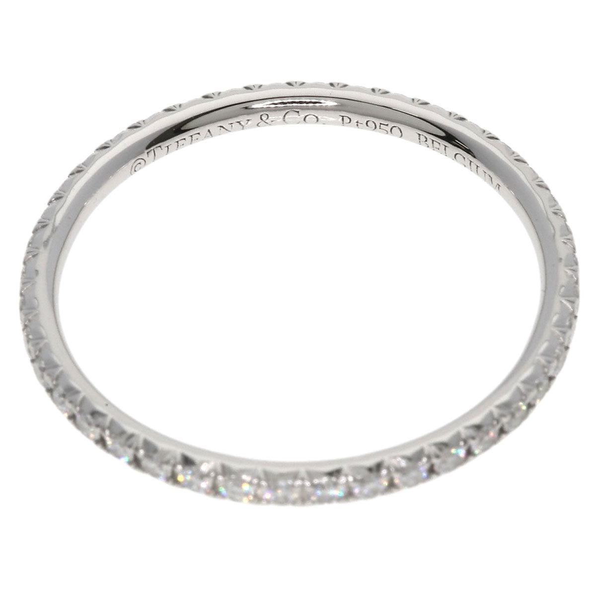 TIFFANY&Co. Metro Full Eternity Diamond Ring Platinum PT950 Ladies [Used]
