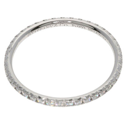 TIFFANY&Co. Metro Full Eternity Diamond Ring Platinum PT950 Ladies [Used]