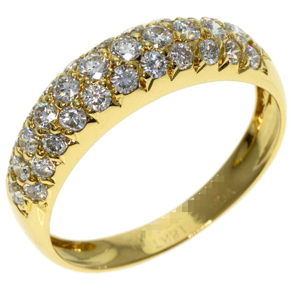 Van Cleef & Arpels Pave Diamond #51 Ring K18 Yellow Gold Ladies [Used]
