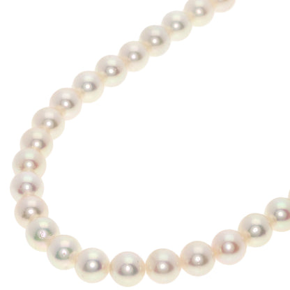 MIKIMOTO Long Pearl Necklace Silver Ladies [Used]