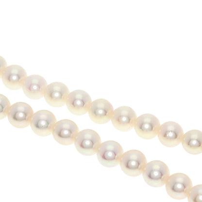 MIKIMOTO Long Pearl Necklace Silver Ladies [Used]