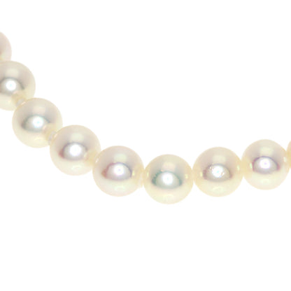 MIKIMOTO Long Pearl Necklace Silver Ladies [Used]