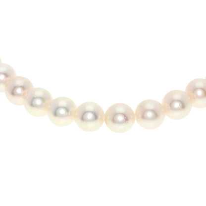 MIKIMOTO Long Pearl Necklace Silver Ladies [Used]