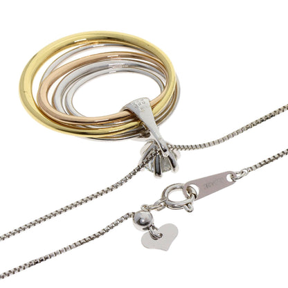 FOREVERMARK Millmore Diamond Necklace K18 White Gold 18K Yellow GoldLadies [Used]