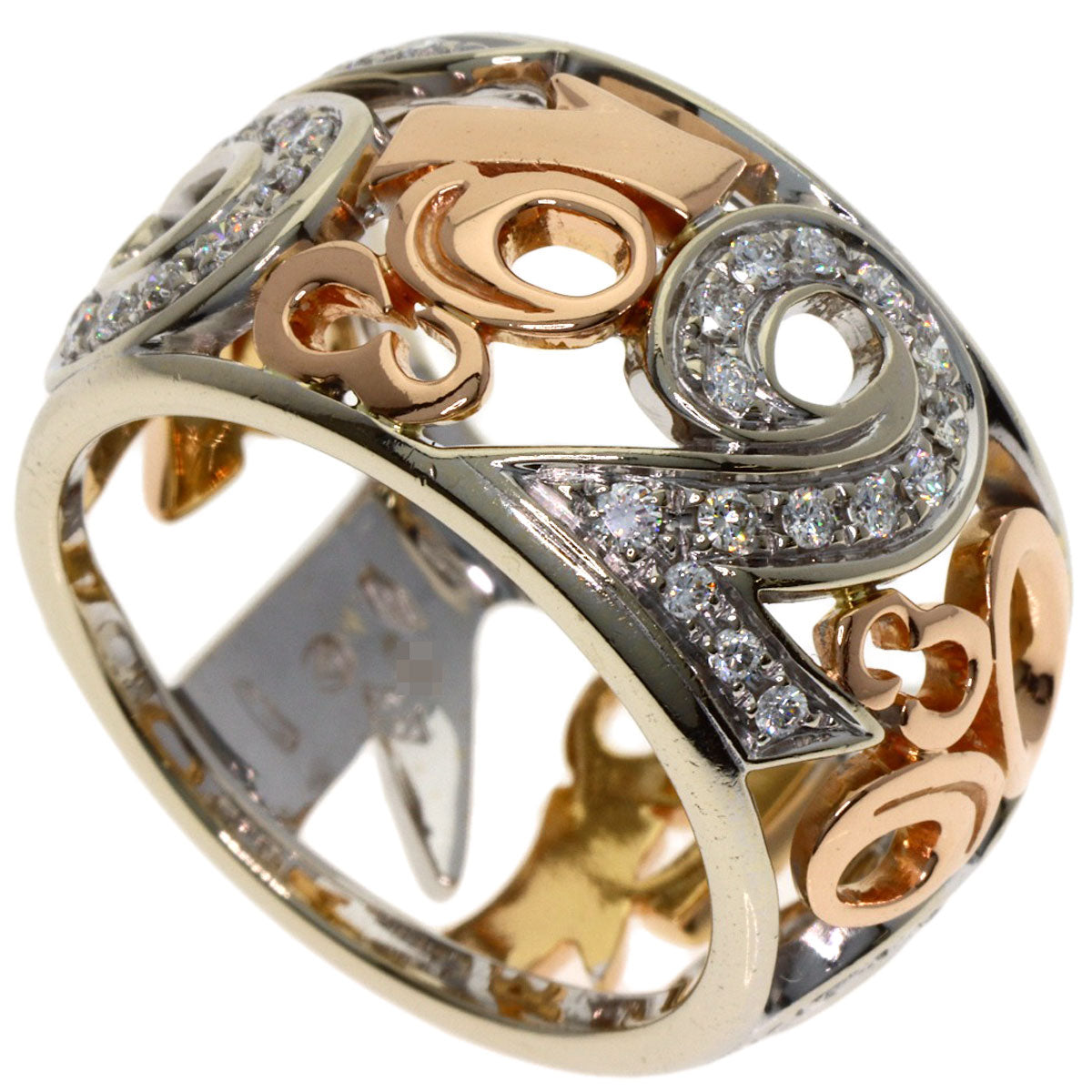 FRANCK MULLER Talisman Diamond Ring K18 Pink Gold Ladies [Used]
