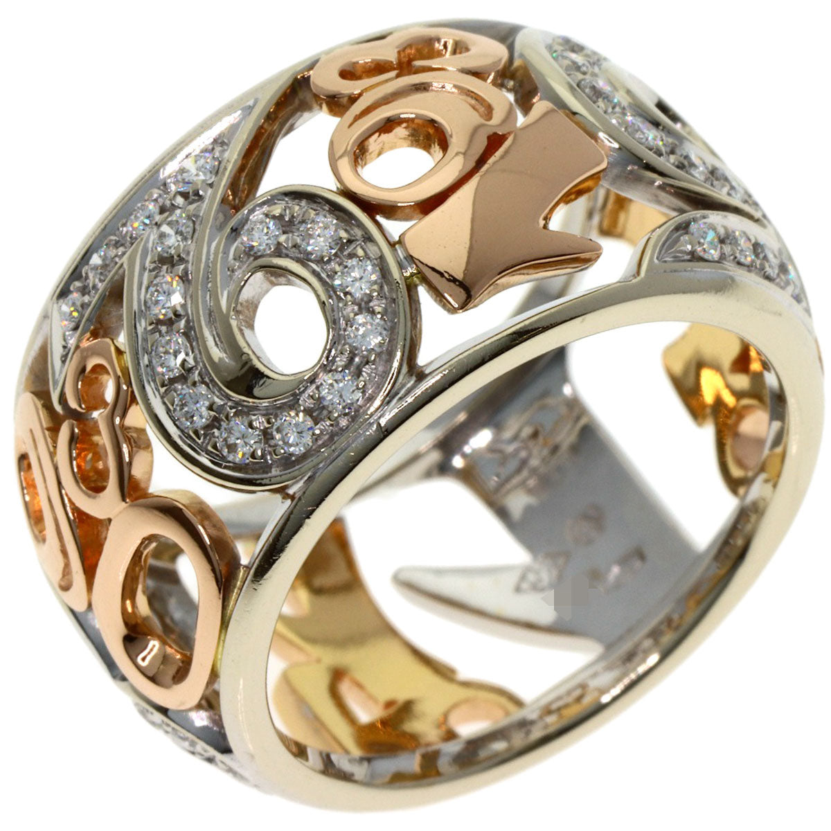 FRANCK MULLER Talisman Diamond Ring K18 Pink Gold Ladies [Used]