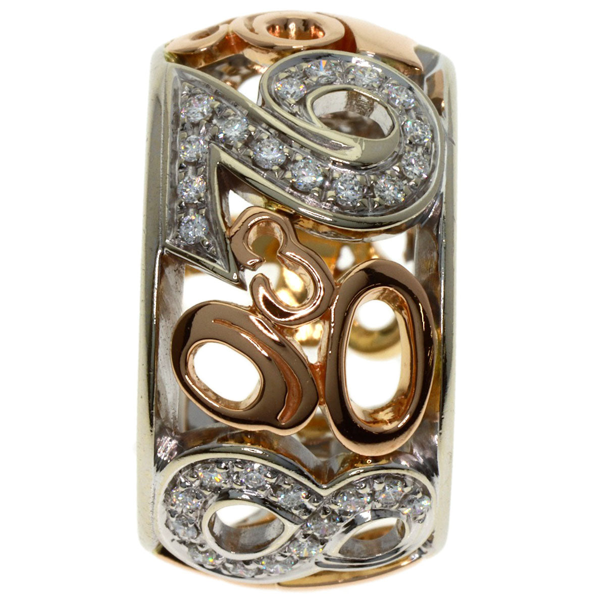 FRANCK MULLER Talisman Diamond Ring K18 Pink Gold Ladies [Used]