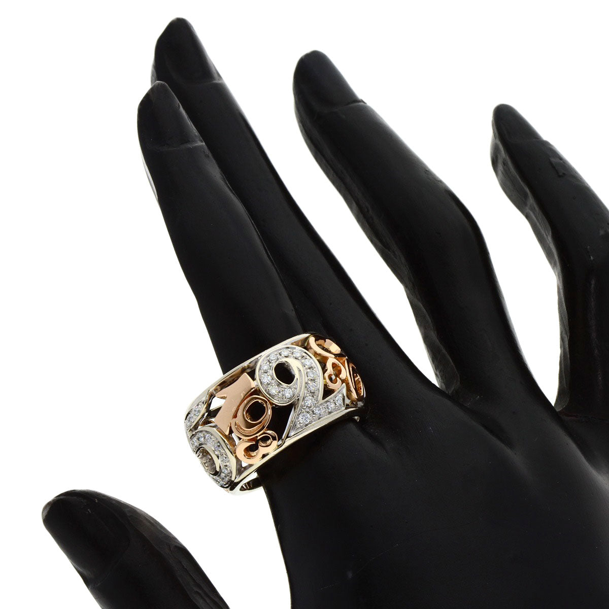 FRANCK MULLER Talisman Diamond Ring K18 Pink Gold Ladies [Used]