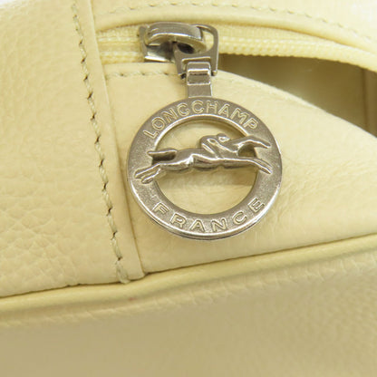 Longchamp   Handbag logo Leather Ladies