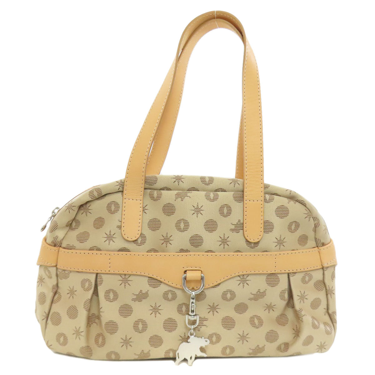 HUNTING WORLD Elephant motif Tote Bag Canvas Ladies [Used]