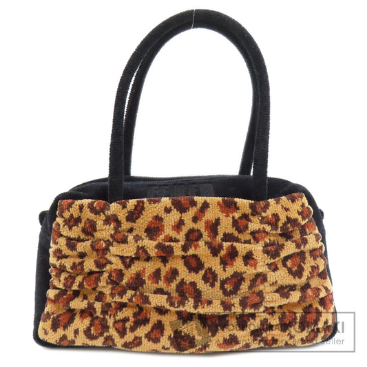 FEILER   Tote Bag Leopard pattern pile Ladies