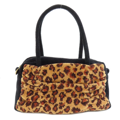 FEILER   Tote Bag Leopard pattern pile Ladies