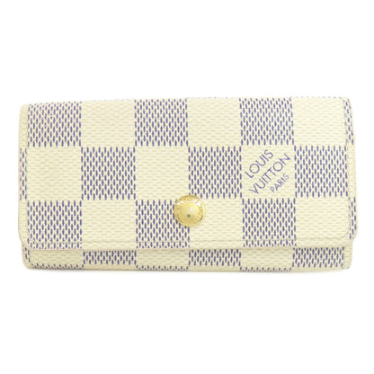 LOUIS VUITTON N60020 Multicles4 key holder Damier canvas Ladies [Used]