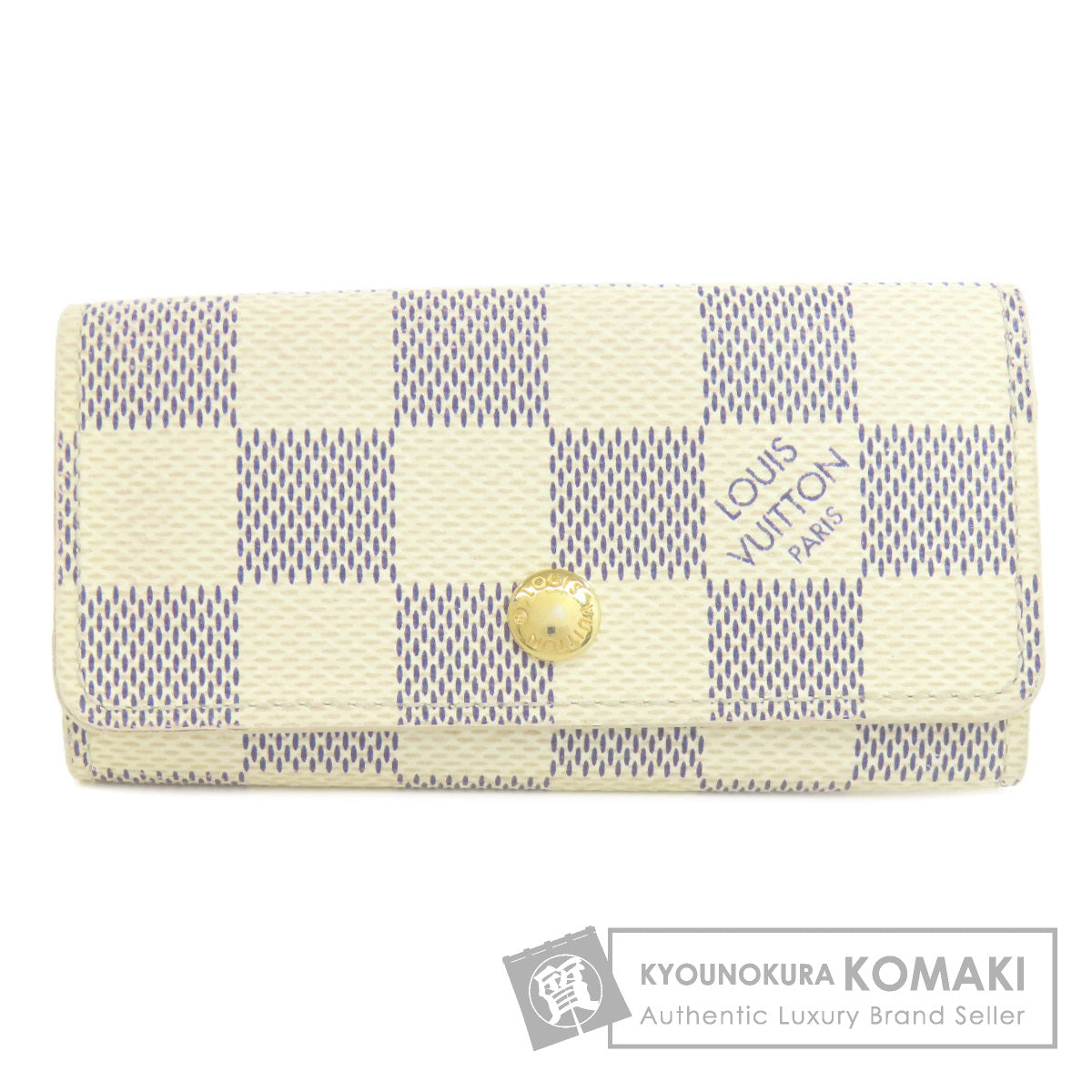 LOUIS VUITTON N60020 Multicles4 key holder Damier canvas Ladies [Used]