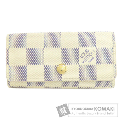 LOUIS VUITTON N60020 Multicles4 key holder Damier canvas Ladies [Used]