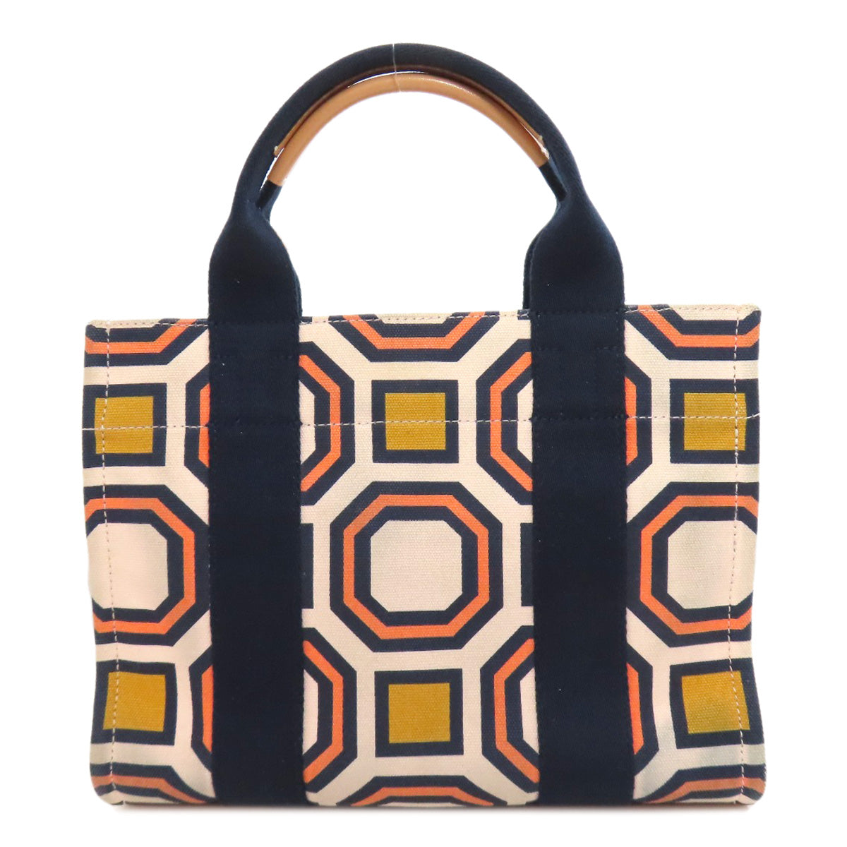 Tory Burch   Handbag Geometric pattern 2WAY Canvas Ladies