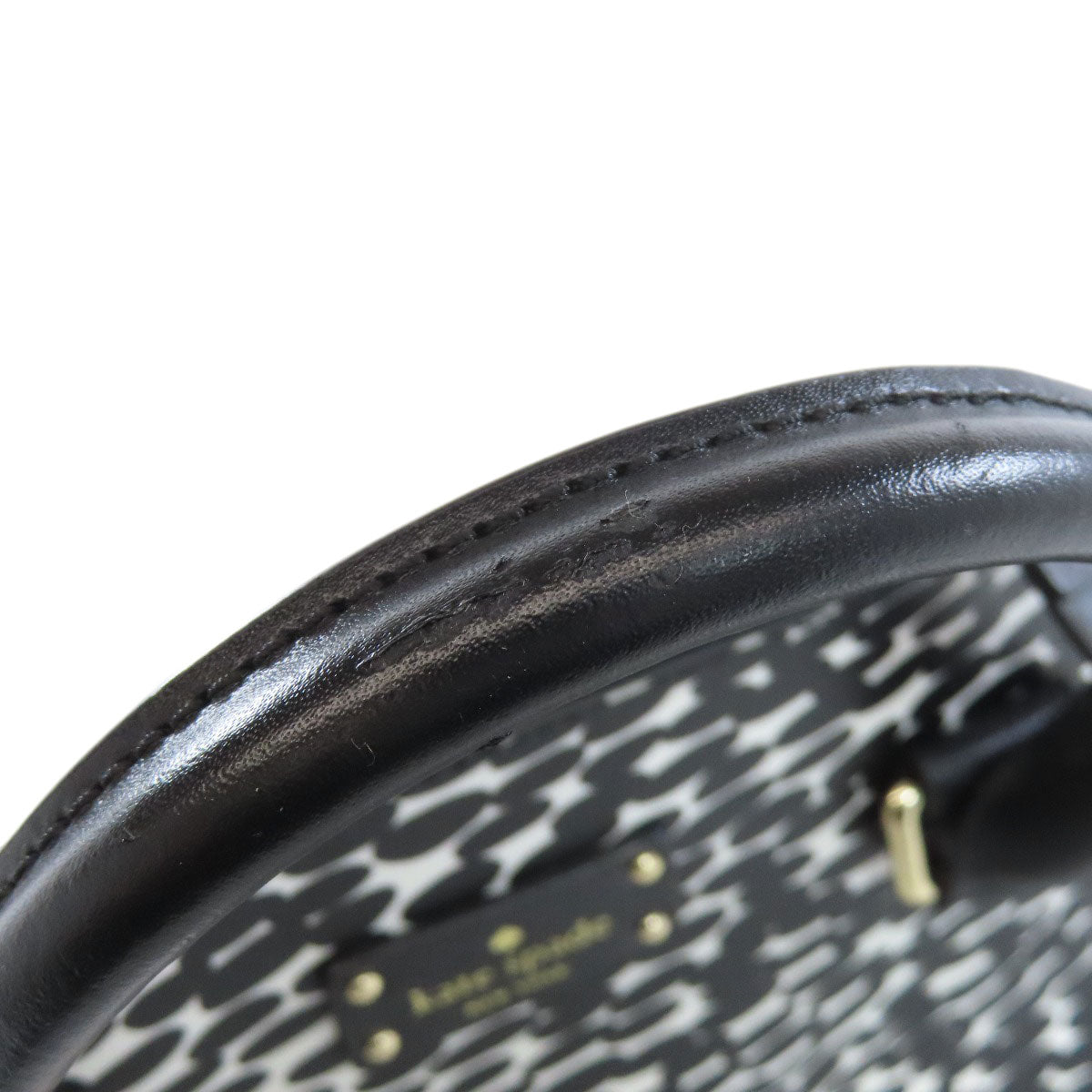 kate spade Total pattern 2WAY Handbag PVC Ladies [Used]