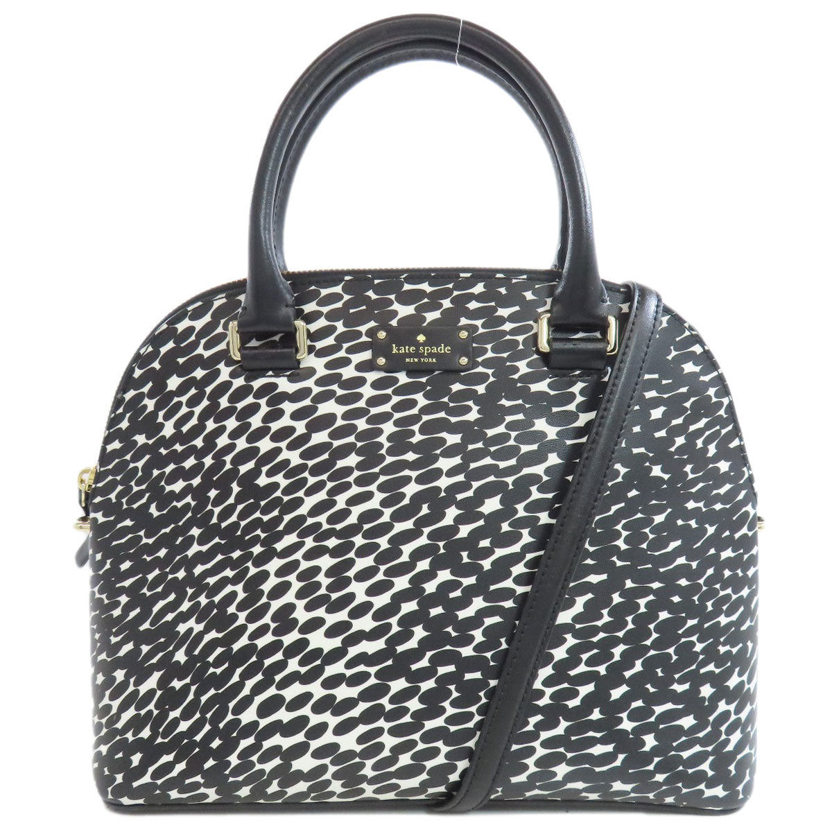 kate spade Total pattern 2WAY Handbag PVC Ladies [Used]