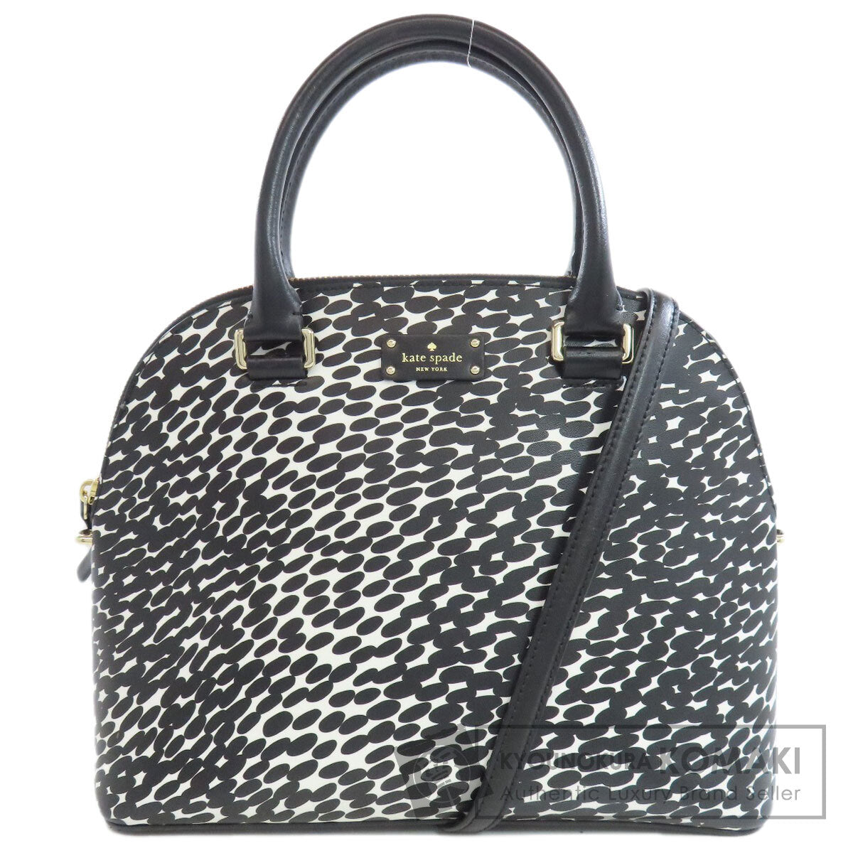 kate spade Total pattern 2WAY Handbag PVC Ladies [Used]