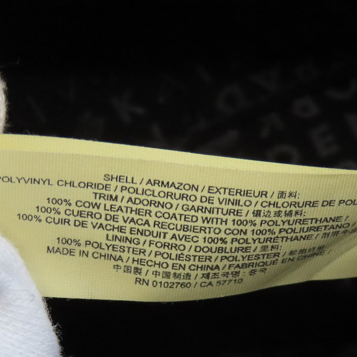 kate spade Total pattern 2WAY Handbag PVC Ladies [Used]