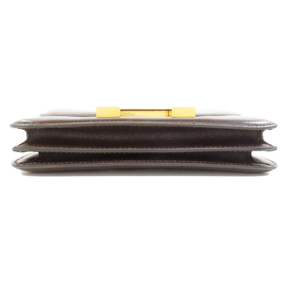 HERMES Constance Mini GoldHardware Shoulder Bag Box calf Ladies [Used]