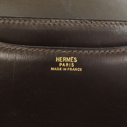 HERMES Constance Mini GoldHardware Shoulder Bag Box calf Ladies [Used]