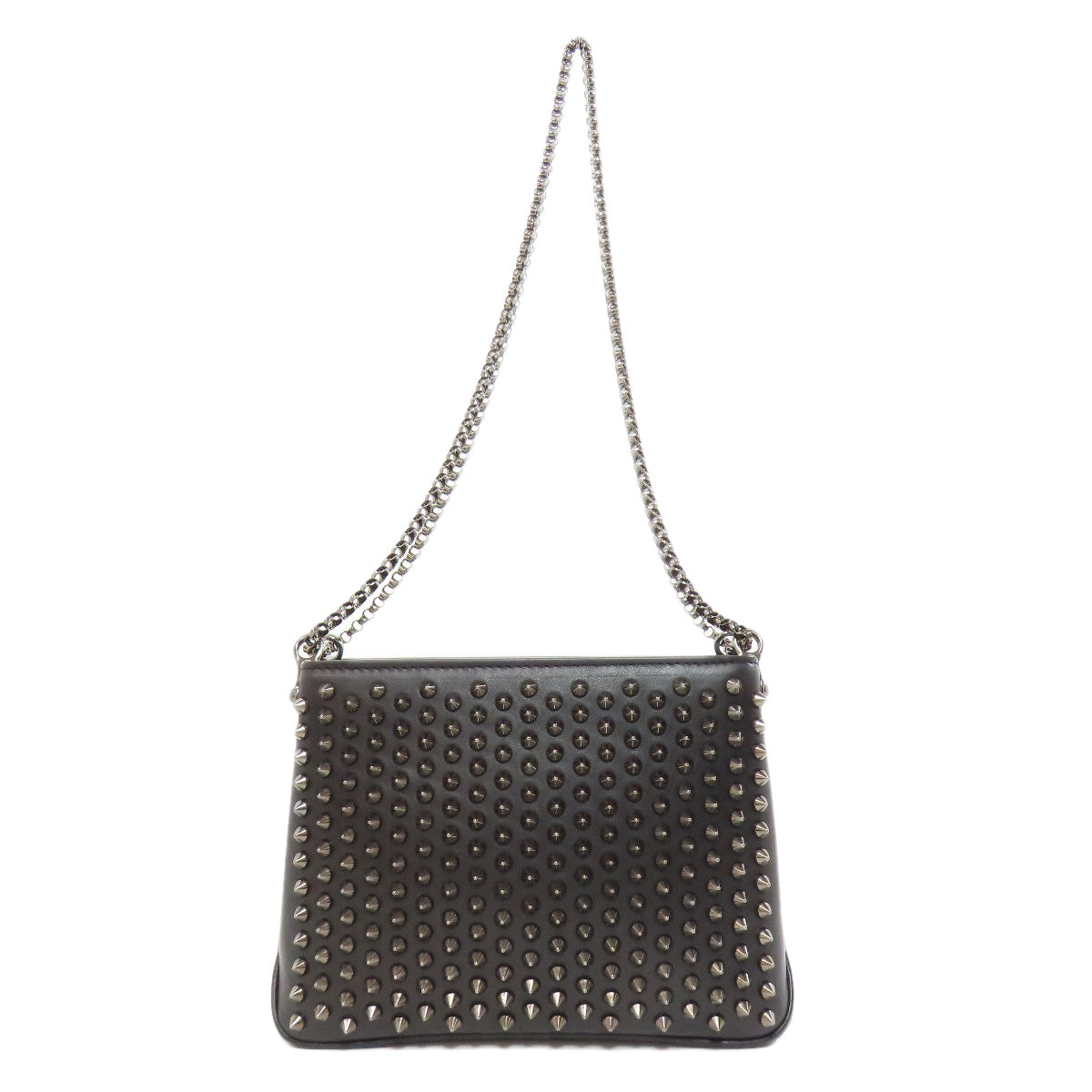 Christian Louboutin   Shoulder Bag spike Leather Ladies