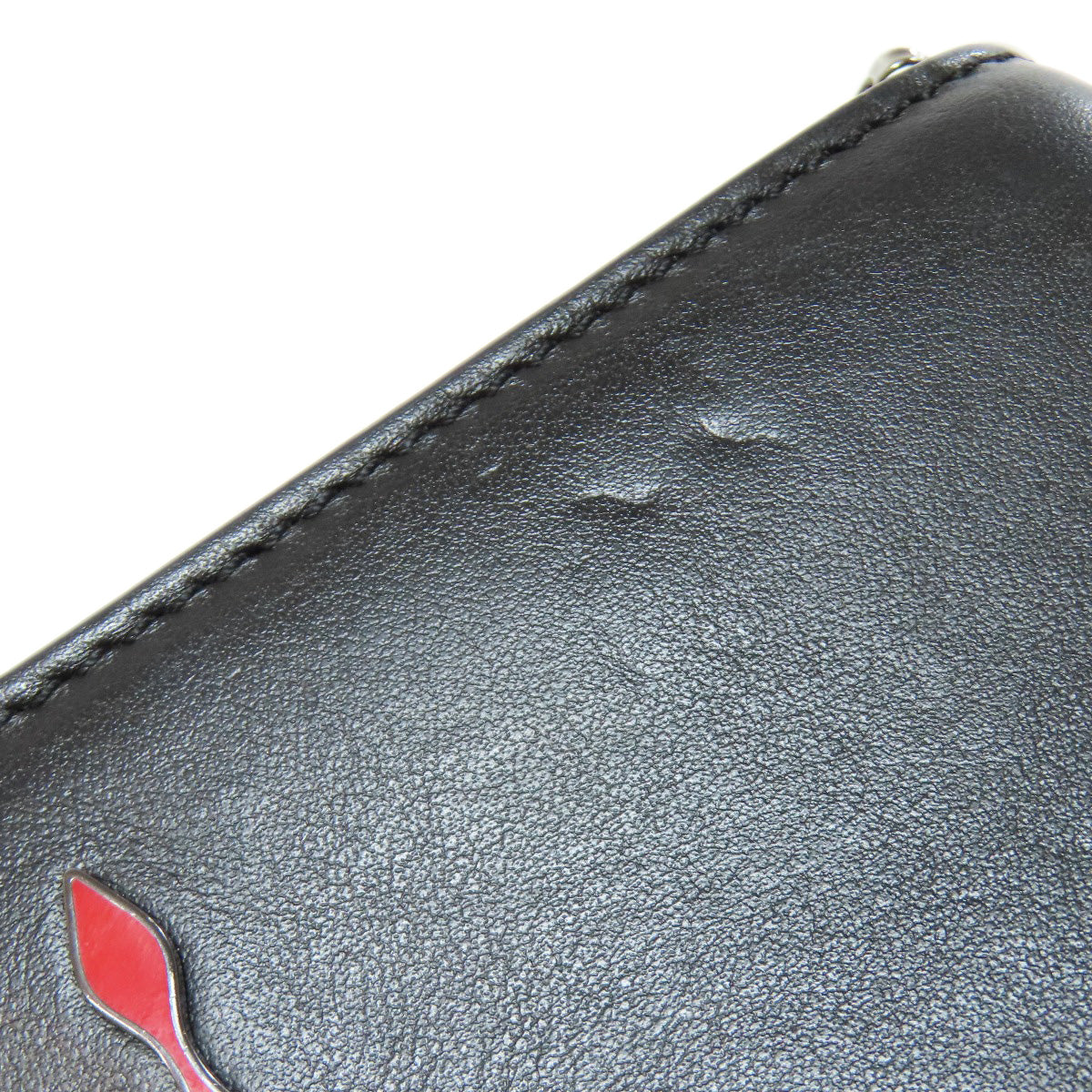 クリスチャンルブタン スパイク ショルダーバッグ レザー レディース 【中古】【Christian Louboutin】
