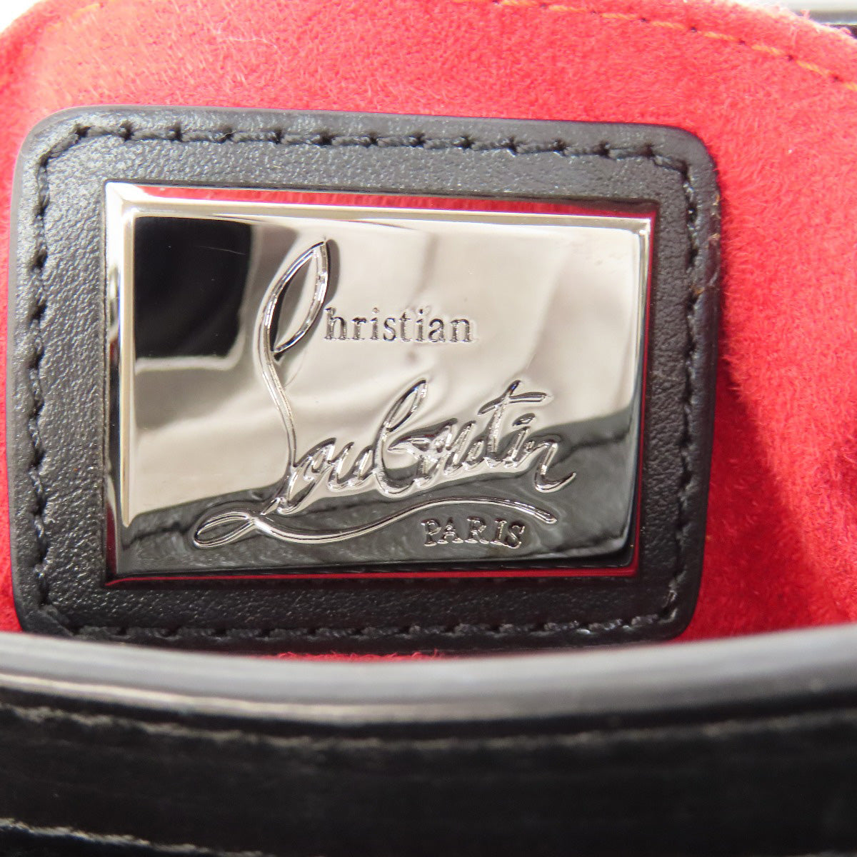 クリスチャンルブタン スパイク ショルダーバッグ レザー レディース 【中古】【Christian Louboutin】
