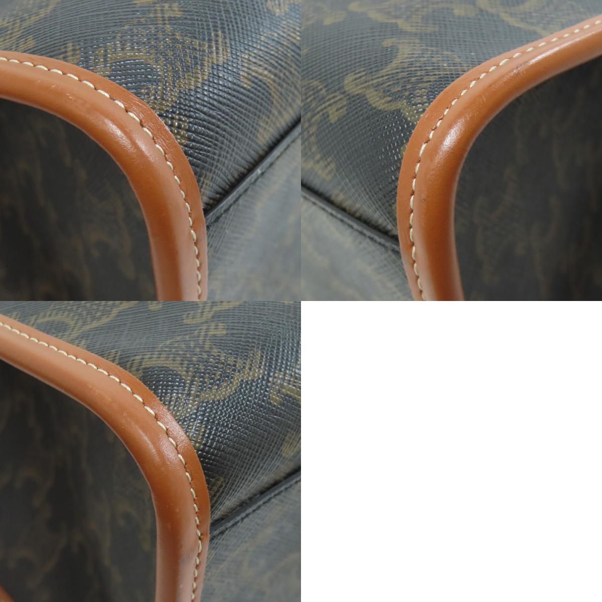 CELINE Triomphe 2WAY Tote Bag PVC Ladies [Used]