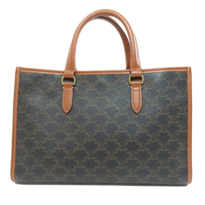 CELINE Triomphe 2WAY Tote Bag PVC Ladies [Used]