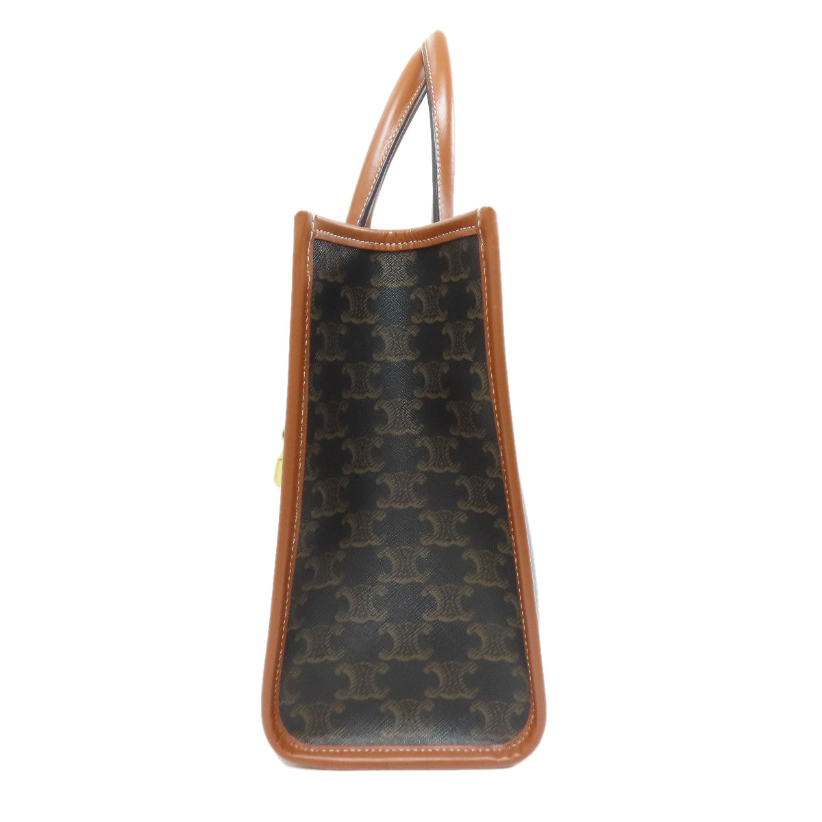 CELINE Triomphe 2WAY Tote Bag PVC Ladies [Used]
