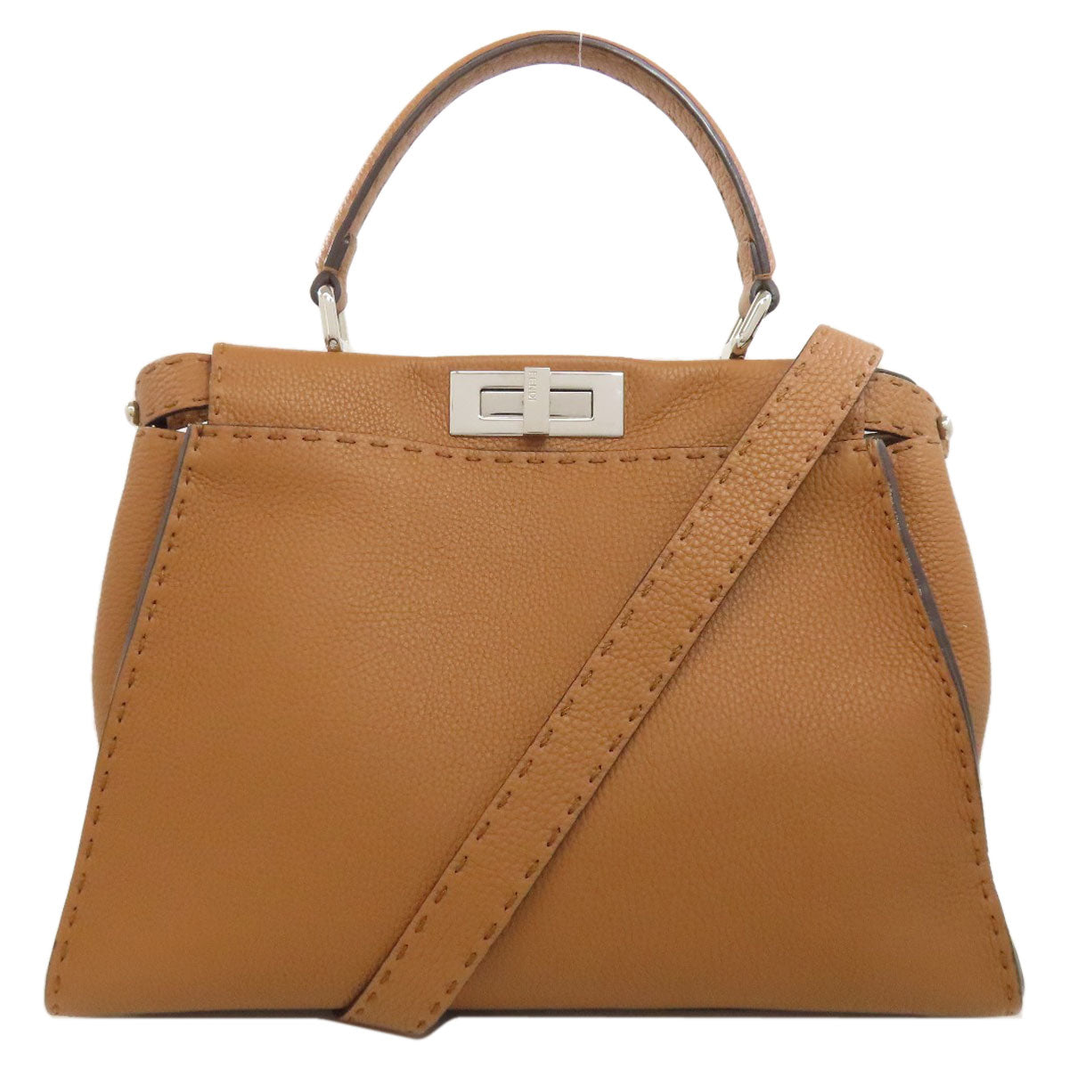 FENDI   Handbag Peekaboo Celeria 2WAY Calf Ladies