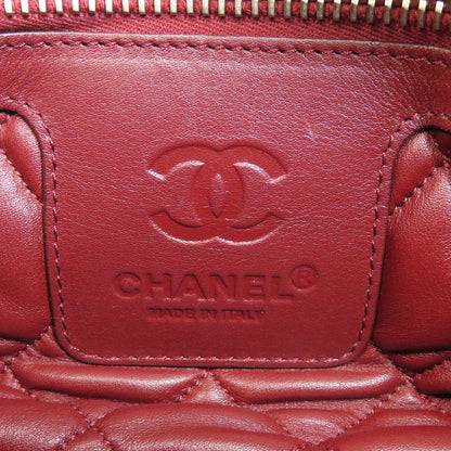 CHANEL   Handbag Coco Cocoon Tote SilverHardware Calf Ladies