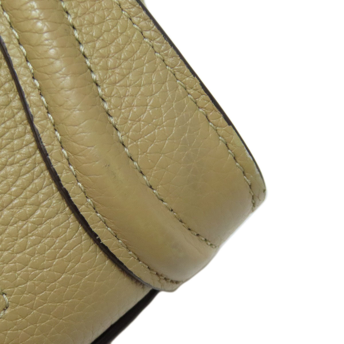 CELINE Luggage nano 2 WAY Handbag Calf Ladies [Used]