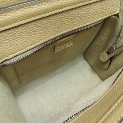 CELINE Luggage nano 2 WAY Handbag Calf Ladies [Used]