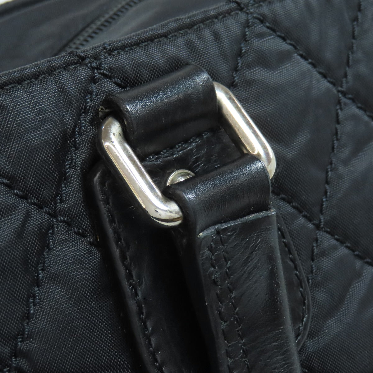 シャネル パリ ニューヨーク シルバー金具 トートバッグ ナイロン素材 レディース 【中古】【CHANEL】