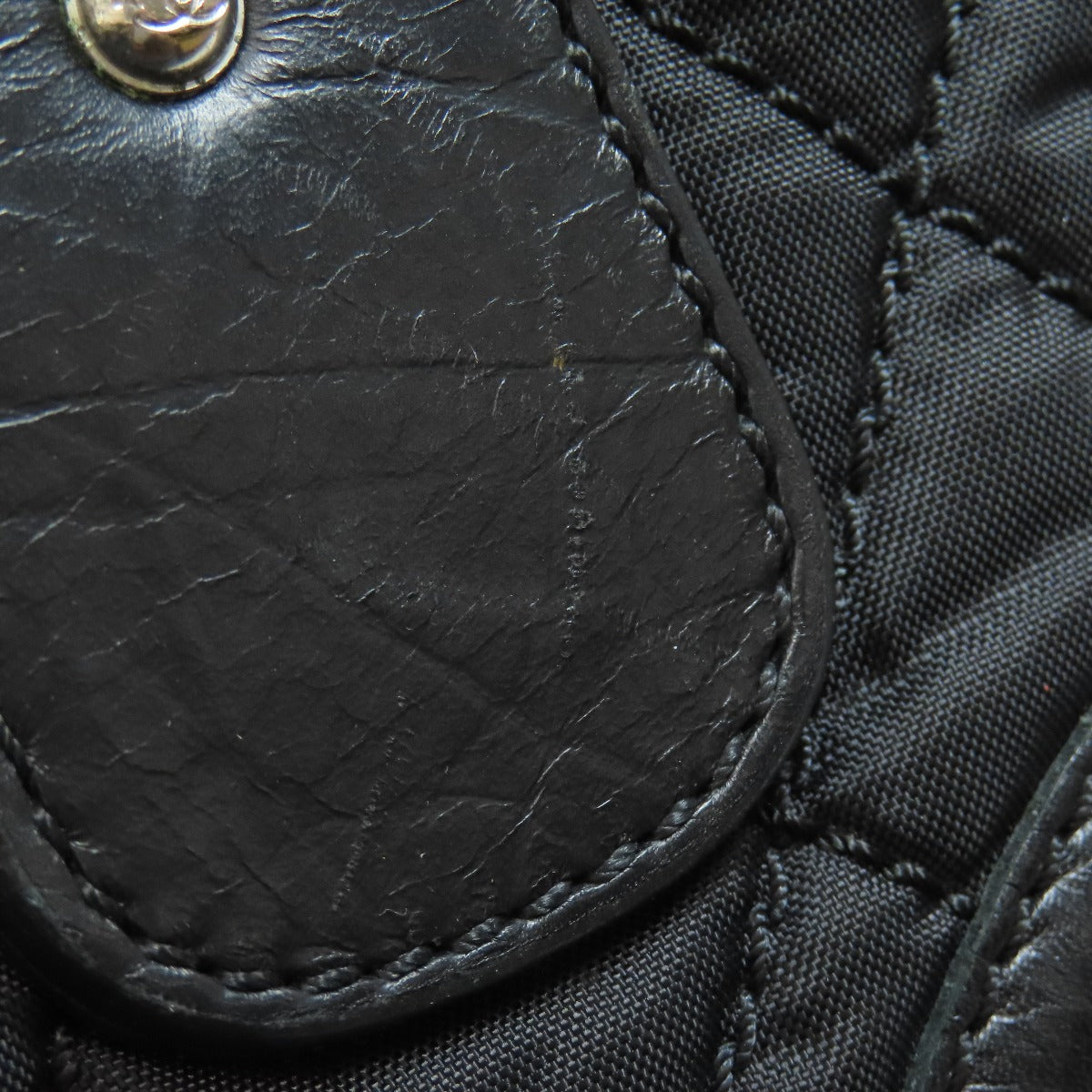 CHANEL Paris New York SilverHardware Tote Bag Nylon Ladies [Used]