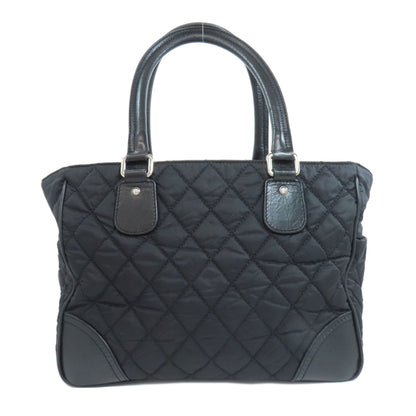 シャネル パリ ニューヨーク シルバー金具 トートバッグ ナイロン素材 レディース 【中古】【CHANEL】