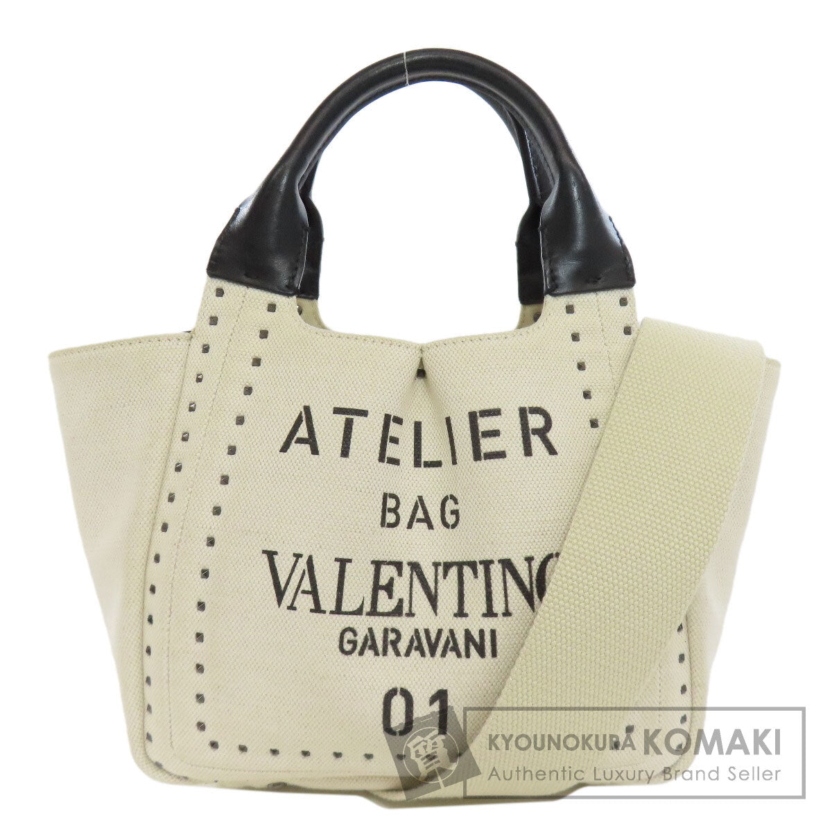 VALENTINO 2WAY Handbag Canvas Ladies [Used]