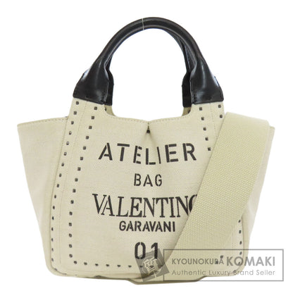 VALENTINO 2WAY Handbag Canvas Ladies [Used]
