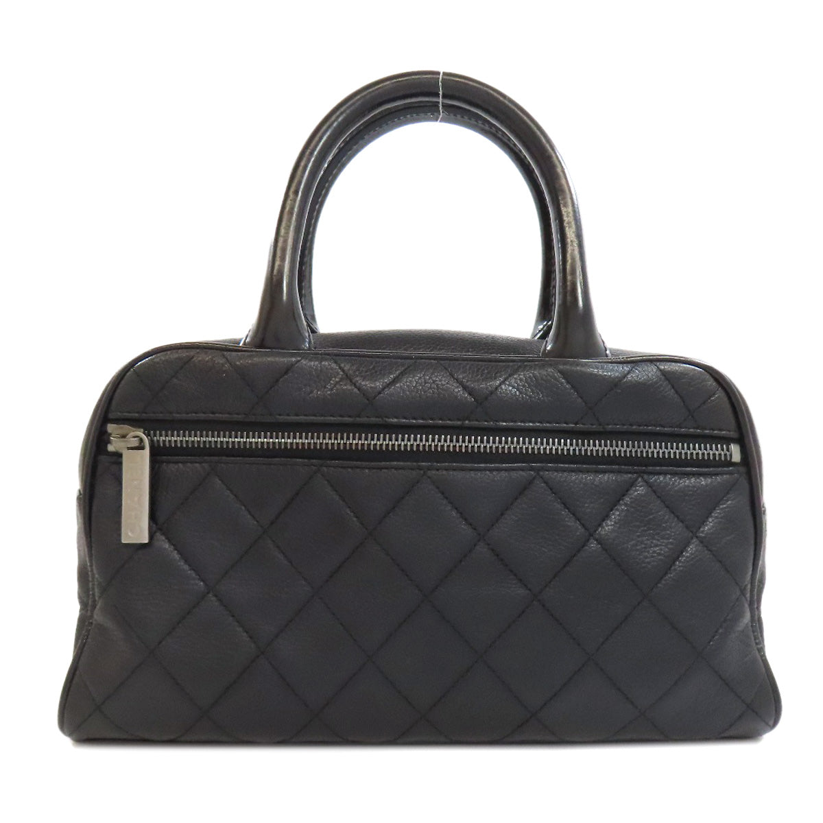 CHANEL   Handbag Matelasse SilverHardware Grained Calfskin Skin Ladies