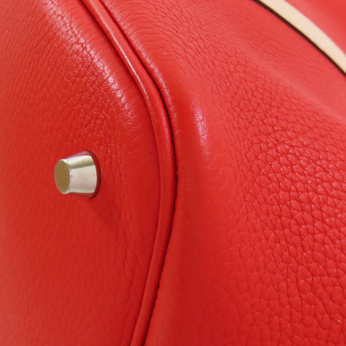 HERMES Picotin Lock Kazak MM SilverHardware Handbag Taurillon Clemence SwiftLadies [Used]