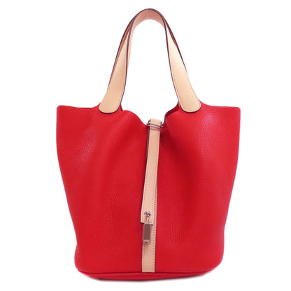 HERMES Picotin Lock Kazak MM SilverHardware Handbag Taurillon Clemence SwiftLadies [Used]