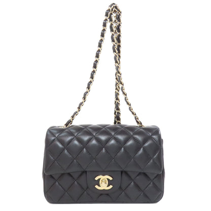 CHANEL Matelasse GoldHardware Shoulder Bag Lambskin Ladies [Used]