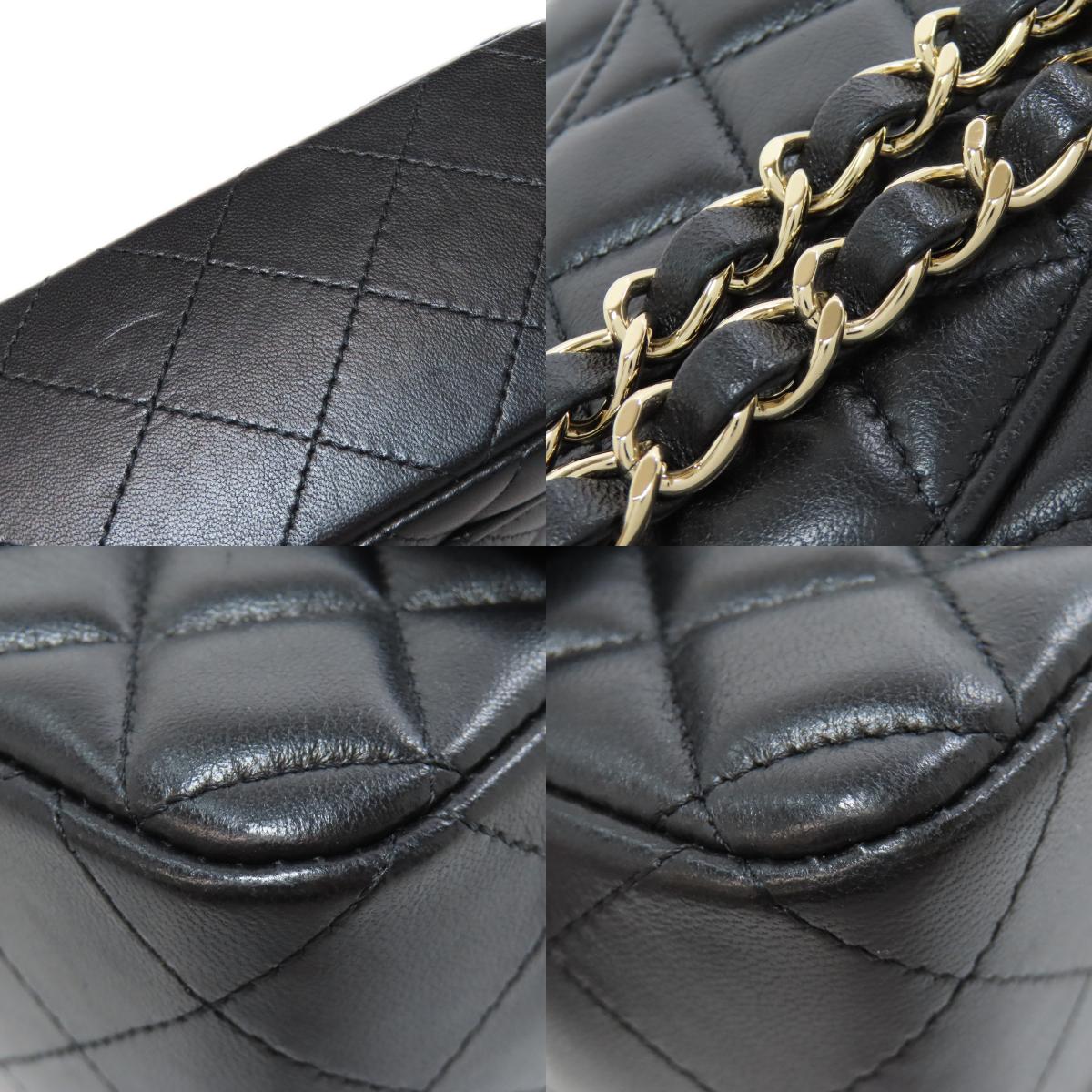 CHANEL Matelasse GoldHardware Shoulder Bag Lambskin Ladies [Used]