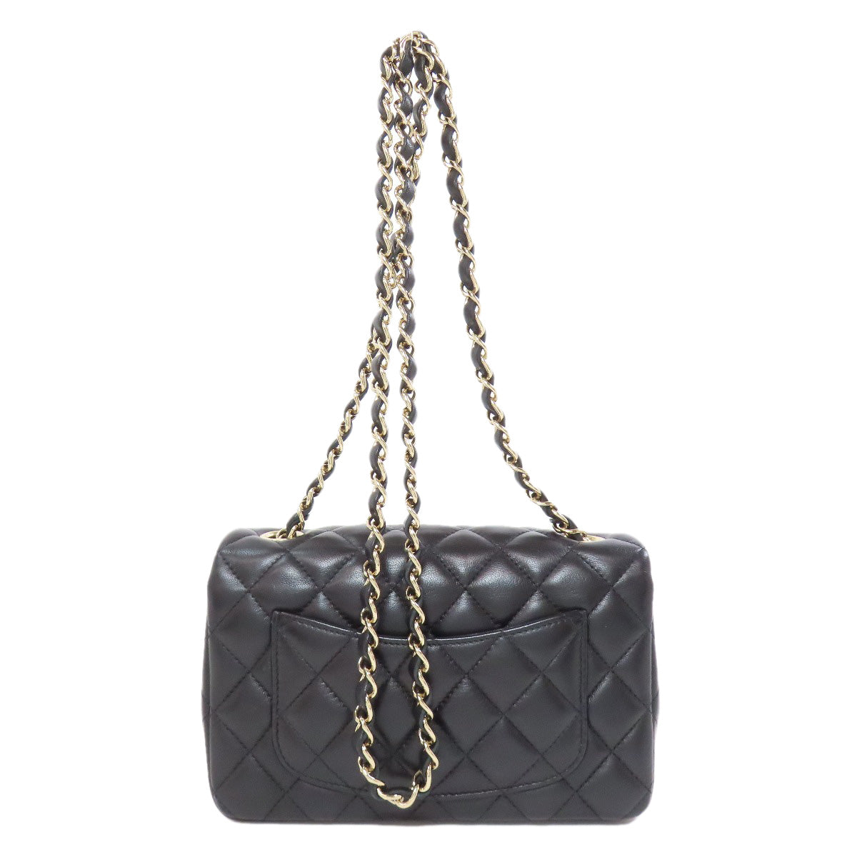 CHANEL Matelasse GoldHardware Shoulder Bag Lambskin Ladies [Used]